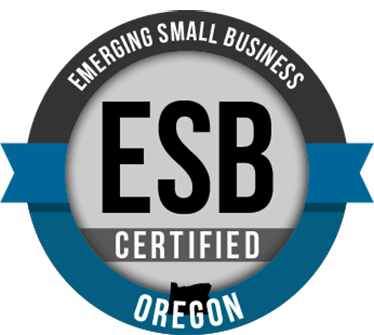 Oregon COBID Emerging Small Business (ESB) Certified badge